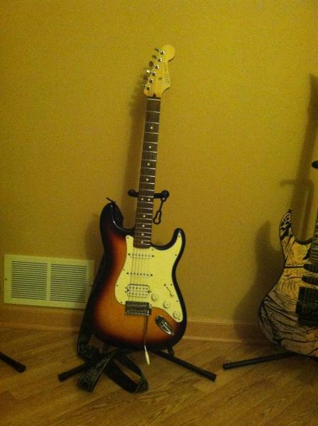 2004 Fender Mexican Standard HSS Stratocaster.