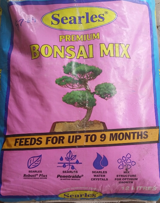 Bonsai potting mix