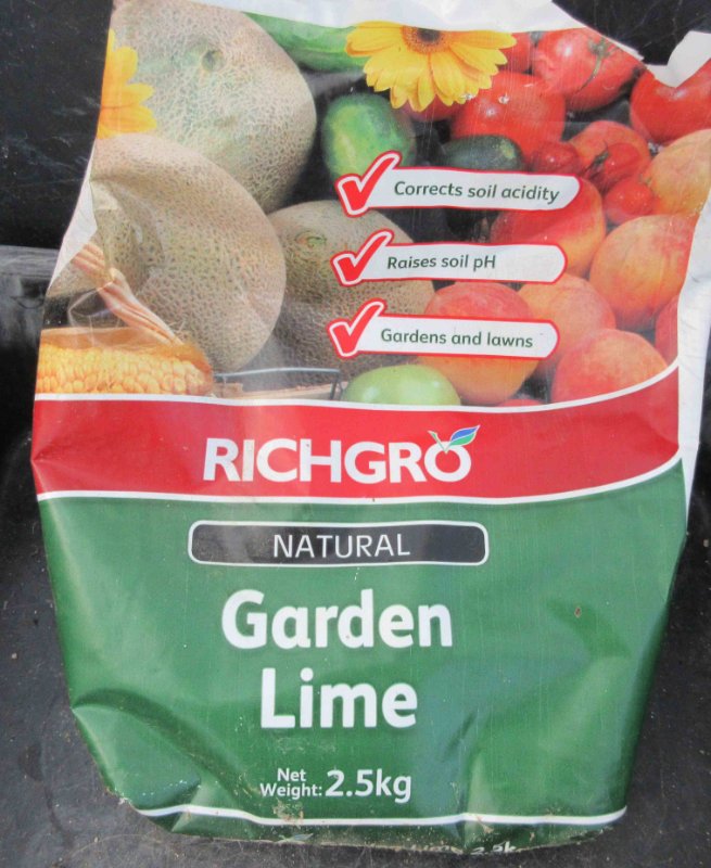 Garden lime