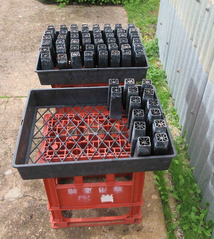 Drying 5 cm square tubes